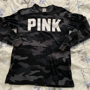 VS Pink black / grey Camo Sweatshirt XS